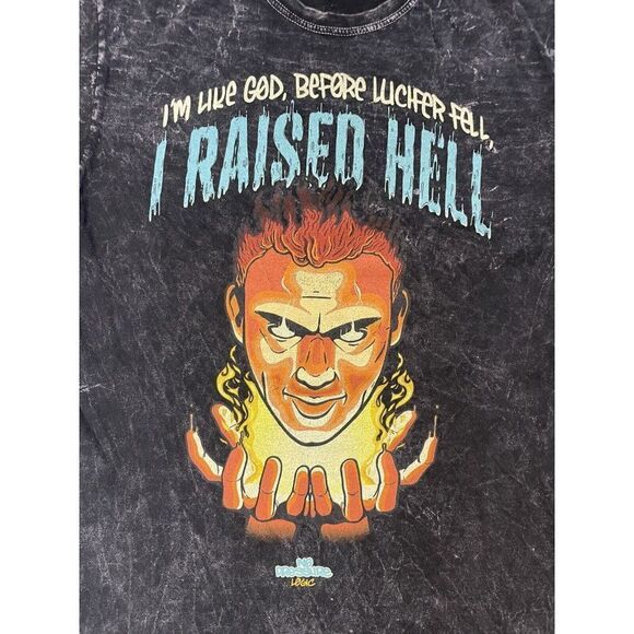 Logic No Pressure I Raised Hell Graphic T-shirt Men Small Black Music - Picture 2 of 7